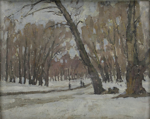 Петровичев Пётр Иванович. Зима 